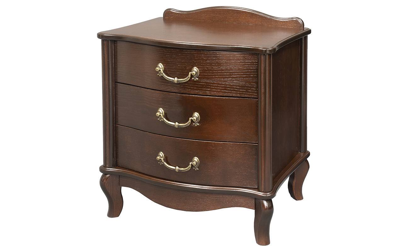 тумбочка Mebel Impex Leset Джульетта 3 ящика 1 Mebel Impex Leset Джульетта 3 ящика